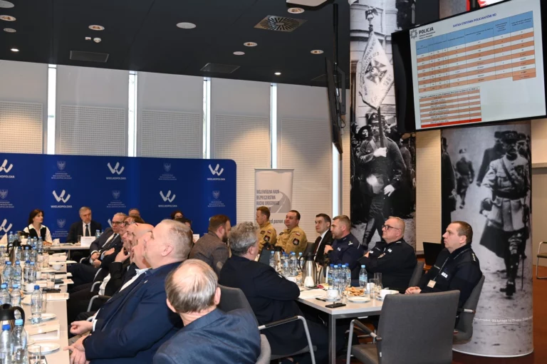 Posiedzenie Wojewódzkiej Rady Bezpieczeństwa Ruchu Drogowego w Poznaniu 01 2024 foto3