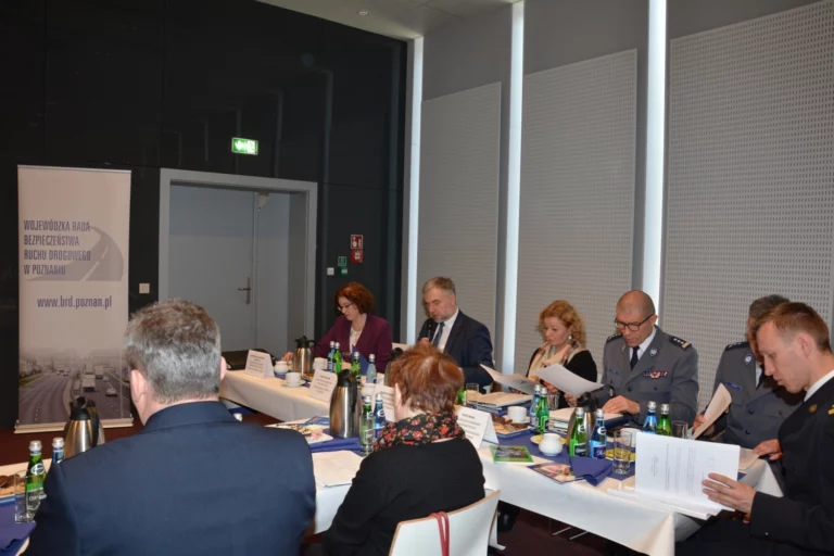 Posiedzenie Wojewódzkiej Rady Bezpieczeństwa Ruchu Drogowego w Poznaniu 2019 foto3